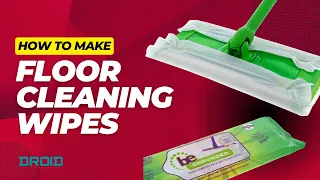 How to Make Floor Cleaning Wipes_ DROID Wet Wipes Machine（2023)