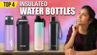 4 Best Insulated Water Bottle in India 2024 🍶 ⚡️Real-time Tested⚡️in Telugu