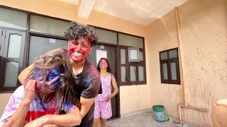 Hum Teeno Pagal Ho Gaye🤭😅🌷 Holi Special #vlog