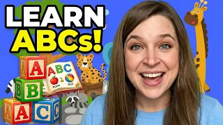 Preschool Learning with Ms Jessica | Learn Letters Rhymes and Reading | Toddler Learning Video