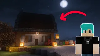 I Had 14 Minecraft Days to Build a Halloween House