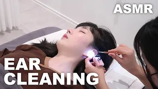 ASMR 덕후에게 천국 같은 한국 귀청소 가게👂😪 | 소리굽쇠 구름칼 깃털 귀파기 두피 마사지 가득가득 | 한국 힐링 테라피 스파