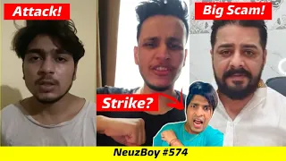 YouTuber Attacked!, Triggered Insaan Reply to Thara Bhai Joginder, Hindustani Bhau React on Scams