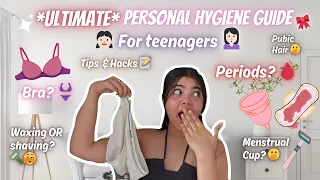 *Ultimate* Personal Hygiene Guide For Teens! 🥹💌🌷✨🎀 (Bras?, Periods?, Wax?😱)|| Tejasvi Rajput ||