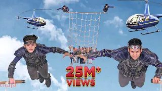 Helicopter से गिरते लोगो को बचाया दोनों Baalveer ने | Baalveer Returns | New Superhero Series 2024