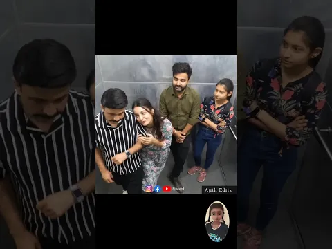girlfriend change prank 😜 | Group Lift prank | funny video | Ajith Editz | #shorts #pranks