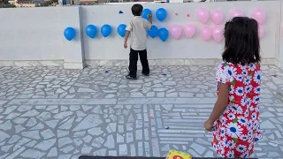 Yana siaan dice se balloons challenge