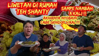 KE RUMAH TEH SHANTY, MINTA DIMASAKIN ASE CABE BENDOT VIRAL🔥NIKMAT BANGET, BIKIN NAMBAH NASI TERUS🔥
