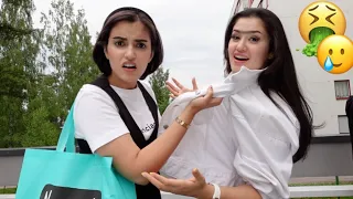 مقلب التصرفات الرجولية باخواتي | ضربوني🤣😭