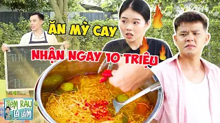 Thử Thách Ăn Mỳ SIÊU CAY Nhận QUÀ KHỦNG, "Khuyến Mãi" Tiền Xe Nhập Viện | Tloo Tiệm Rau Lạ Lắm #trll