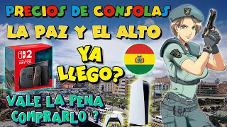 PRECIOS DE CONSOLAS La Paz- El Alto Bolivia 2025 Junio Parte 2