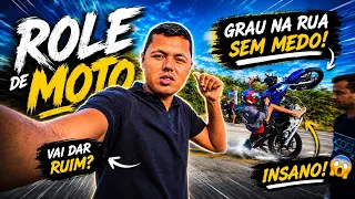 FUI NA PISTA DO GRAU, ROLOU QUEDA E ATÉ SOCO😱🔥