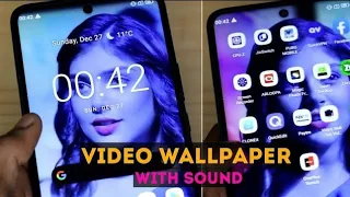 video wallpaper kaise lagaye | how to set video wallpaper with sound on android