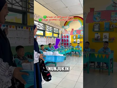 Guru Baik Hati ini Ngasih Iphone Pink 17 Pro Max untuk Murid 1 Kelas!📱