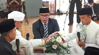 Akad Nikah (Putri Bungsu Aa) Gheriyya & Ahmad