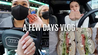 VLOG: grocery haul, new nails, cleaning my apartment, etc!