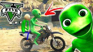 PROFESSOR BALDI na TRILHA OFF ROAD do GTA 5 ! Dame Tu Cosita
