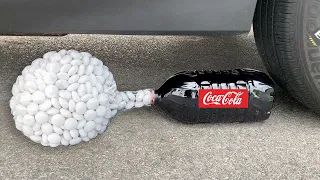 Experiment Car vs Balloons, Coca Cola & Orbeez, Mtn Dew, Fanta, Chupa Chups, 7up vs Mentos | Test Ex