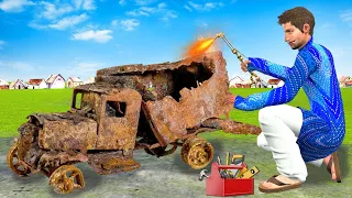 New Comedy Video मिनी ट्रक बहाली Mini Truck Restoration Comedy Video