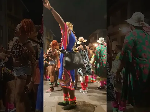 Ils portent une robe 👀 au  Carnaval de Martinique  #shorts