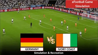 LIVE: Germany vs Ivory Coast | FIFA World Cup 2026 | Video Game Simulation