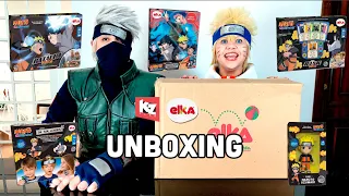 Brinquedos e jogos do Naruto da KZplay e Elka