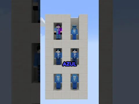 SOLO HABÍA AZULES😂 #minecraft #novios #marvincraft #minecraftpe #mirysita
