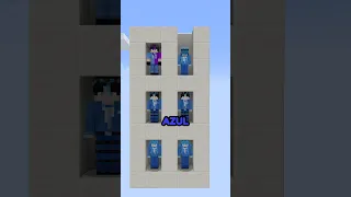 SOLO HABÍA AZULES😂 #minecraft #novios #marvincraft #minecraftpe #mirysita