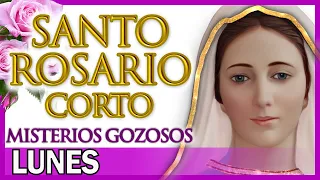 Santo Rosario Corto de Hoy Lunes 🌿 Misterios Gozosos 🙏 Rosario a Santa Virgen María