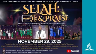 SELAH: Pause & Praise || Music Day || Sabbath, Nov. 29 2025 || Savannah Seventh-day Adventist Church