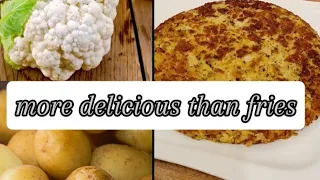 just potatoes cauliflower and eggs and make the most delicious meal