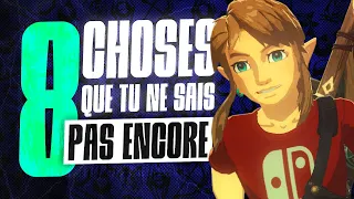 8 CHOSES que TU NE SAIS PAS ENCORE dans ZELDA BREATH OF THE WILD