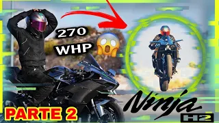 Test Ride Kawasaki Ninja H2 في المغرب 🔥🇲🇦 PART 2 ( Test ride & review )