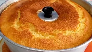 BOLO DE FUBÁ SEM TRIGO SEM LIQUIDIFICADOR MOLHADINHO, FÁCIL DELICIOSO PARA O CAFÉ 