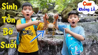 Một Ngày Sinh Tồn Bên Bờ Suối ♥ Minh Khoa TV