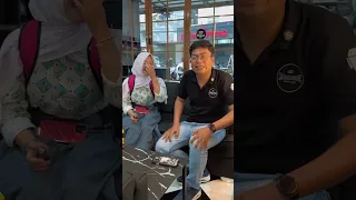 Moment ke tiga customer TerFYP bertemu bang Muas  #iphone  #service #apple #reels #shorts 