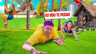 ERA PRA SER SÓ UM MEGA PEGA PEGA NA FAZENDA MISTERIOSA 😨  