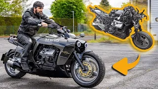 I Turned a Wrecked Honda Into a Custom Bike! 🔥