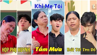 Khi Mẹ Tôi Đi Họp Phụ Huynh Bắt Tôi Tìm Đồ Và Tắm Mưa | NMT Vlog