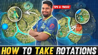 TOP 5 BEST TIPS AND TRICKS - HOW TO TAKE ROTATIONS - #JONTYGAMING - GRENA FREEFIRE BATTLEGROUND