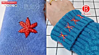 The Knits: Fix Those Holes Yourself!"  Top 14 Sewing Stitch Mending knitting Repair Hole Episode 64