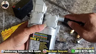 CARA MEMASANG SEMPROT DINAMO DOUBLE terbaru Sept²²
