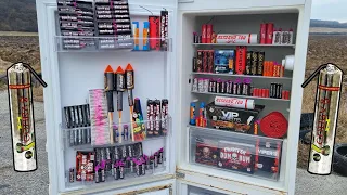 Pyrotechnická chladnička - TEST PETÁRD V CHLADNIČKE !