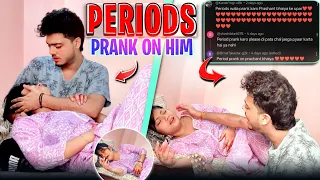 periods prank on prashant 😱￼
