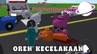 CERITA SPRUNKI OREN KECELAKAAN | Uni Craft Your World