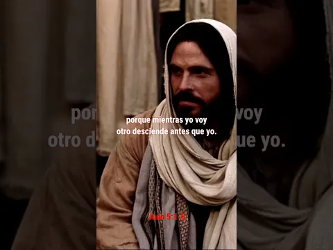 Jesús sana al paralítico de Betesda (Juan 5:1-8) #Shorts