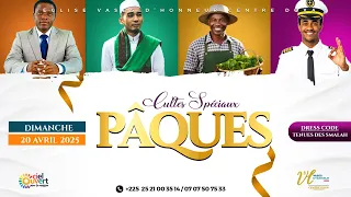 Culte Spécial  Pâques  | Apôtre MOHAMMED SANOGO | Culte 2  DU 20 AVRIL 2025.