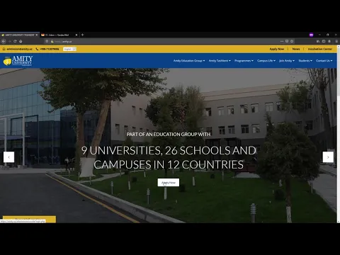 Amity University Noida Courses and Admission 2024