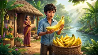 Banana Se Garib Ladka Bana Karodpati 😱 | Banana Ne Badal Di Madhav Ki Zindagi | Hindi Story