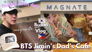 BTS JIMIN'S Dad's Cafe in Busan, South Korea | Magnate Cafe 2021 Experience | Doni Kim